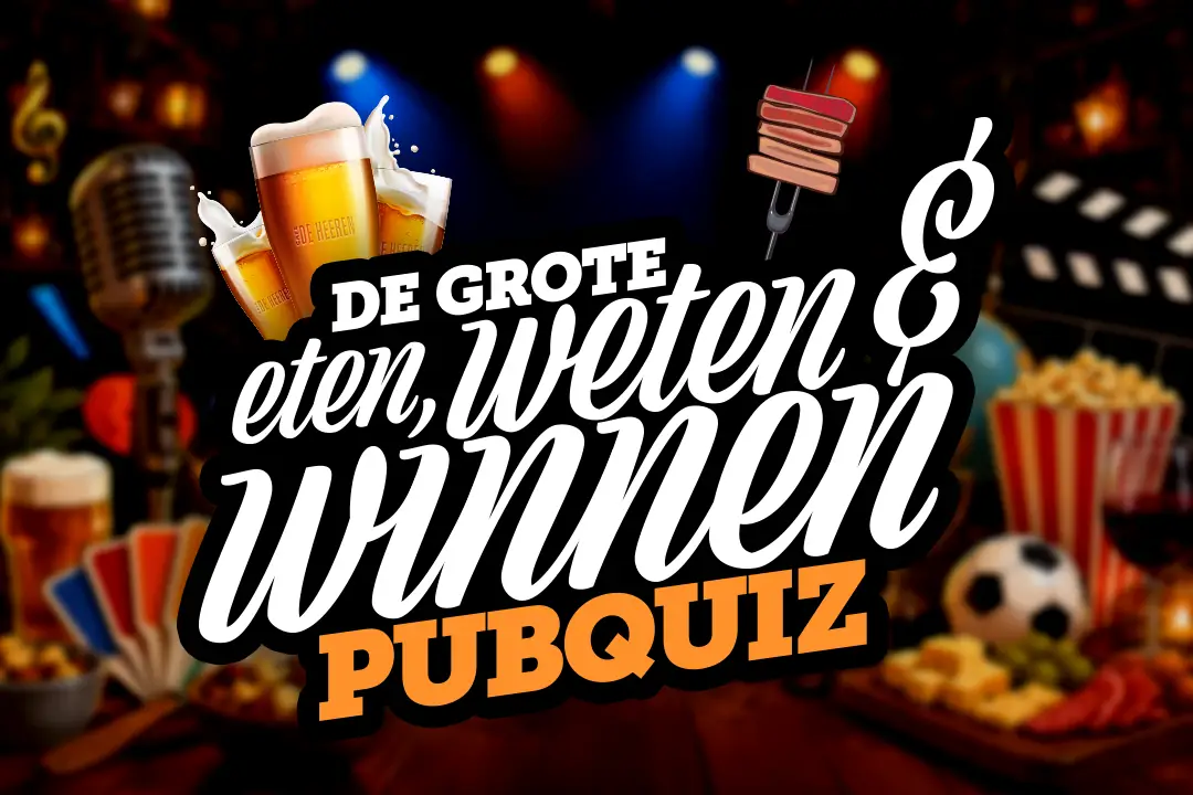 De Grote Eten, Weten & Winnen Pubquiz